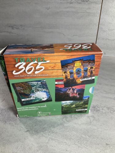 2021 Travel 365 Daily Desktop Calendar (6922810097847)
